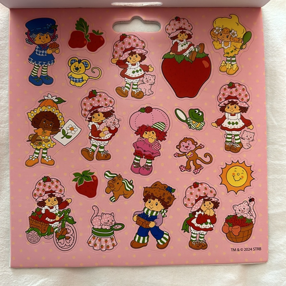 NWT STRAWBERRY SHORTCAKE Raspberry Tart plush pillow - Picture 7 of 7